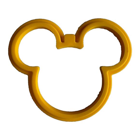 Disney Set Of 2 Yellow Silicone Mickey Mouse Ears Pancake Eggs Waffles Mold EUC - Picture 4 of 8